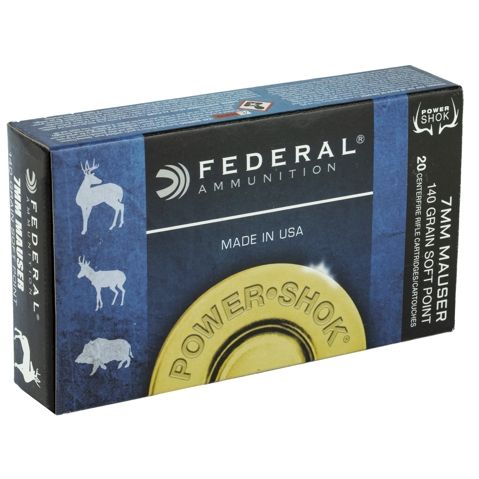 Federal Pwrshk 7mmmau 140gr Sp - Image 4