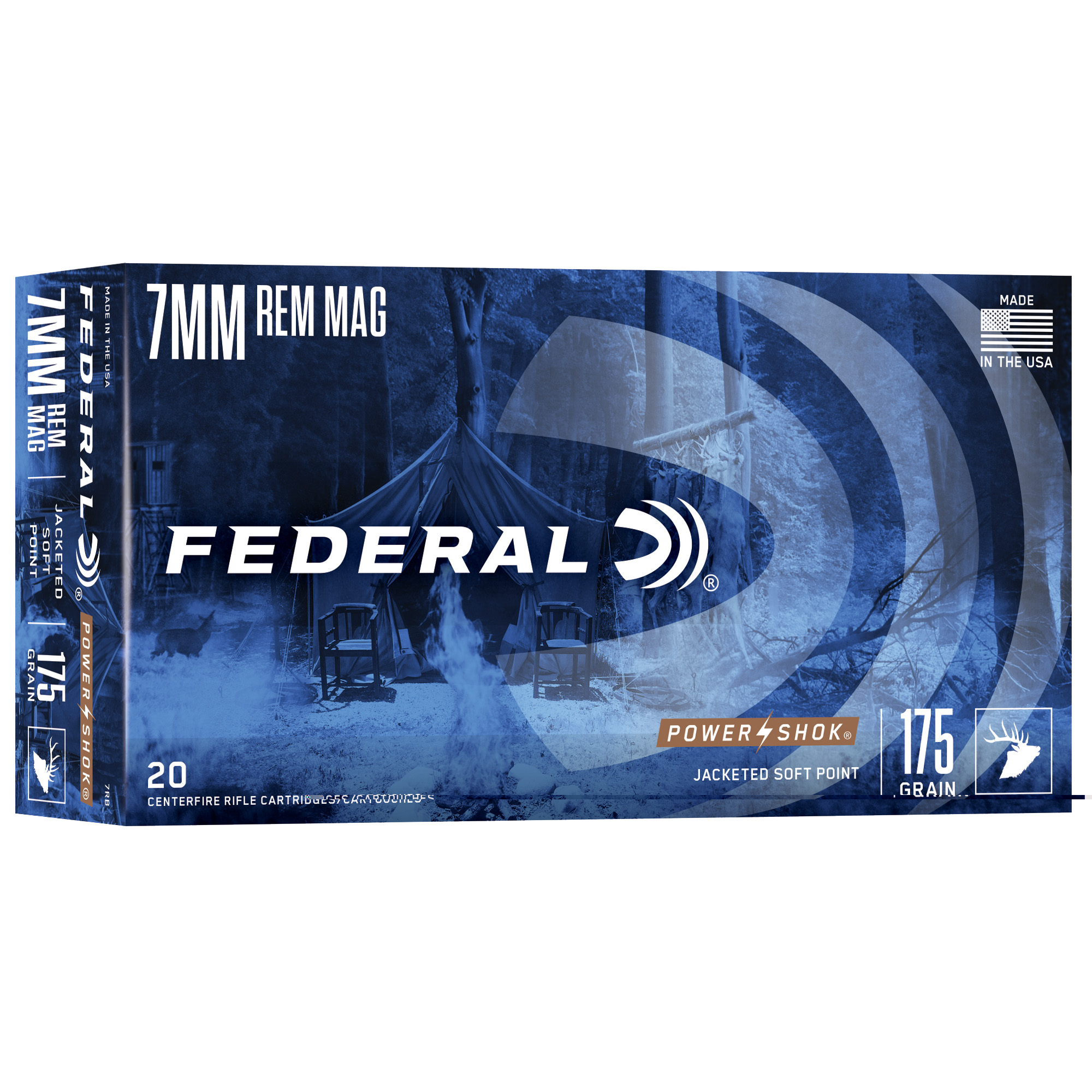 Federal Pwrshk 7mmRemington 175gr Sp