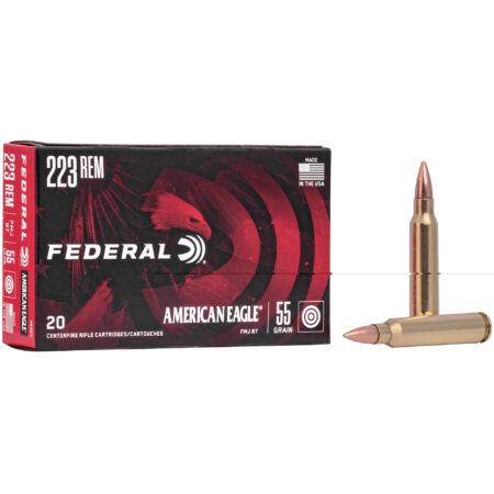 Federal Am Eagle 223 Remington 55g FMJ Bt