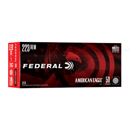 Federal Am Eagle 223 Remington 50gr JHP