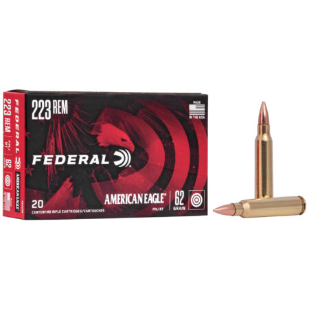 Federal Am Eagle 223 Remington 62gr FMJ
