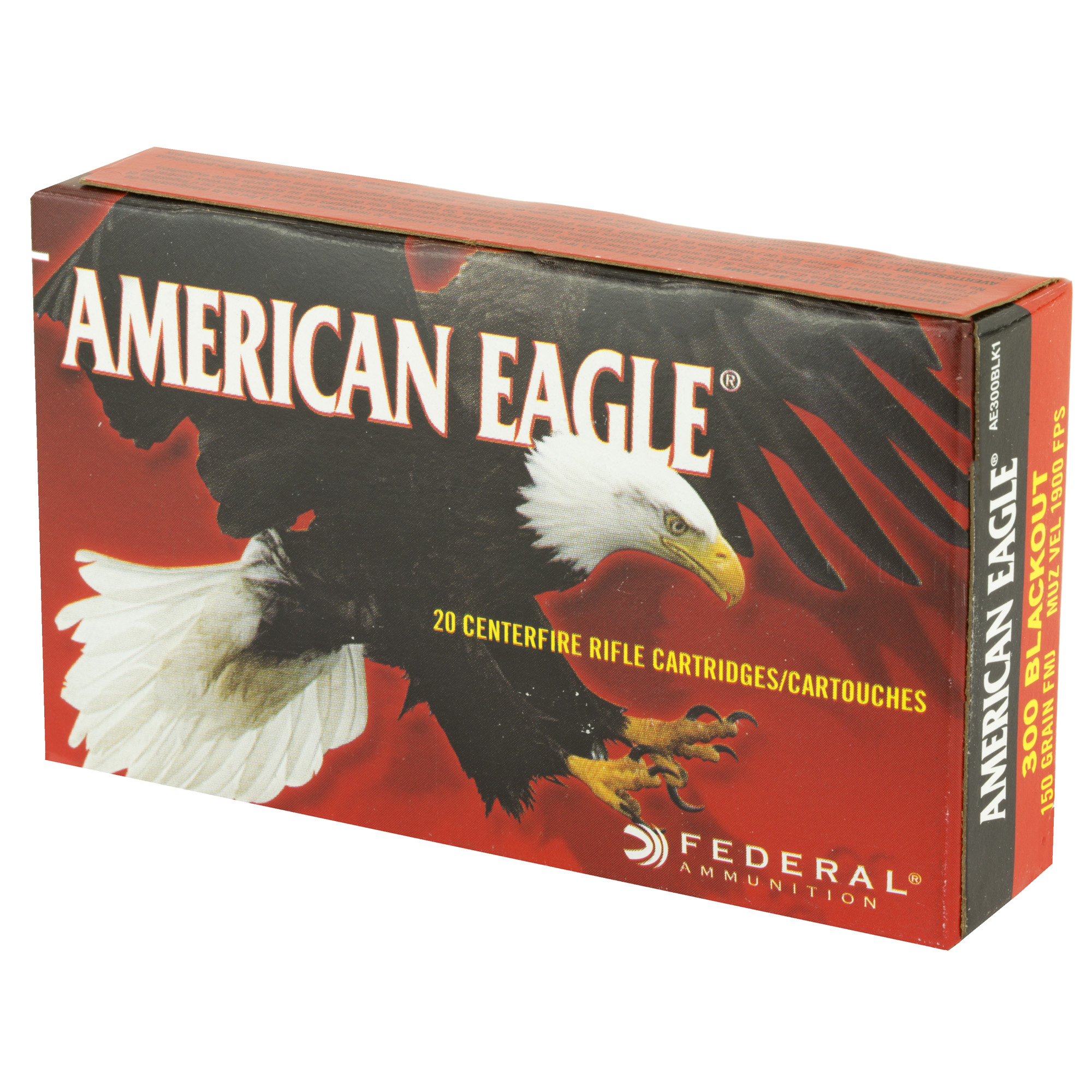 Fed Am Eagle 300blk 150gr Fmj 20-500 - Image 4
