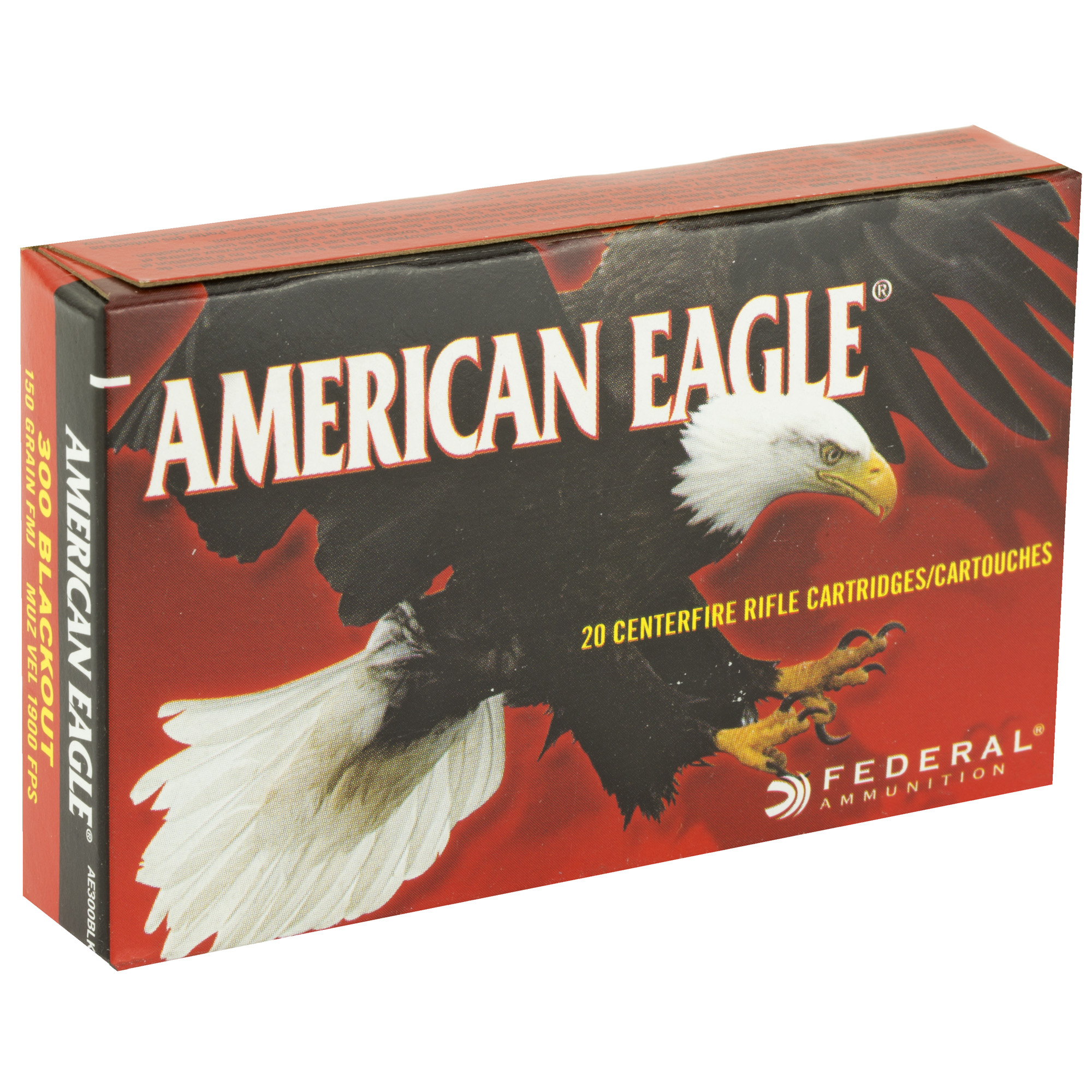 Fed Am Eagle 300blk 150gr Fmj 20-500 - Image 2