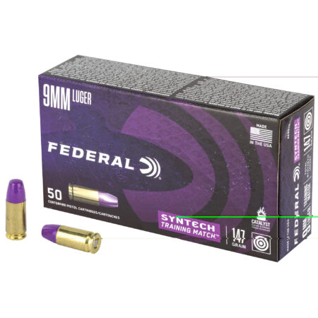 Federal Ae 9mm 147gr Trn Mtch Tsj