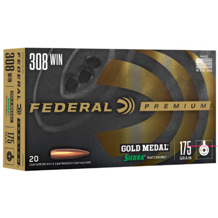 Federal Gold Mdl 308wn 175gr Bthp