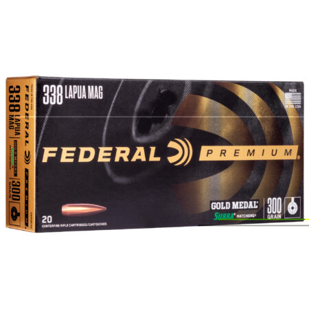 Federal 338 Lapua 300gr Matchking