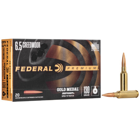 Federal Gold Mdl 6.5creed 130gr Berg 20