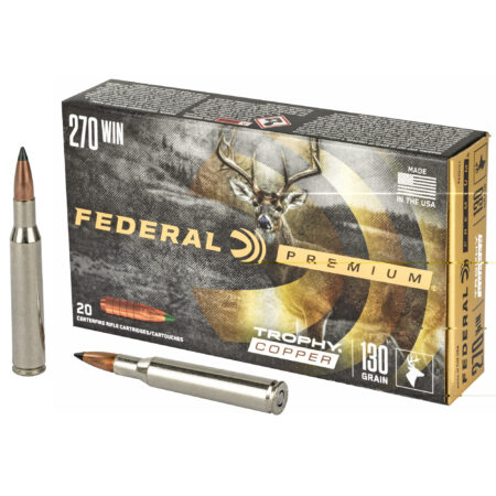 Federal Prm 270Winchester 130gr Trphy Copper 20
