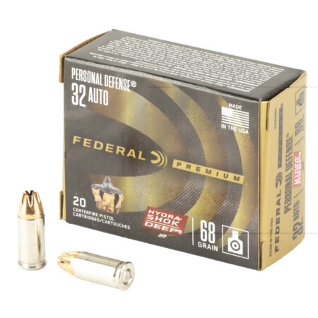 Federal Hydra Shok 32 ACP 68gr JHP