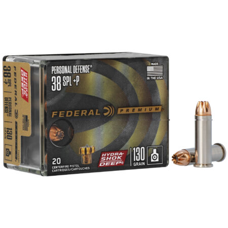 Federal Hs Dp 38 Special+p 130gr