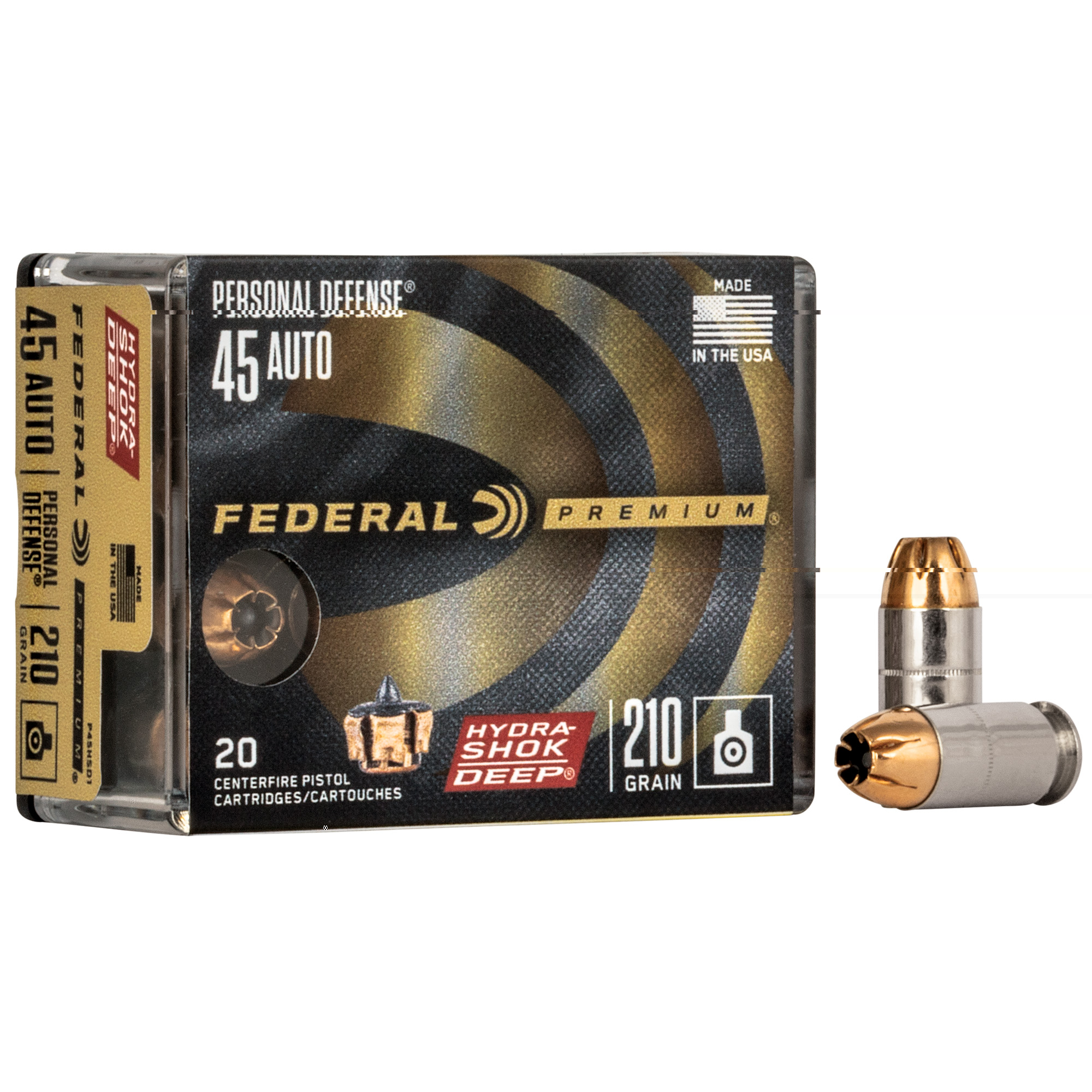 Federal Prm Hs Dp 45 ACP 210gr