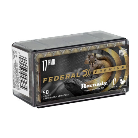 Federal Prm 17hmr 17gr V-max 50-3000