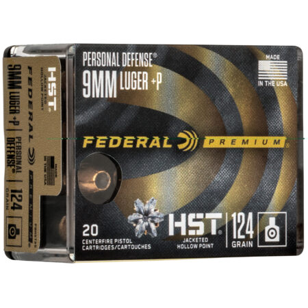 Federal Prm Pd 9mm Hst 124gr JHP