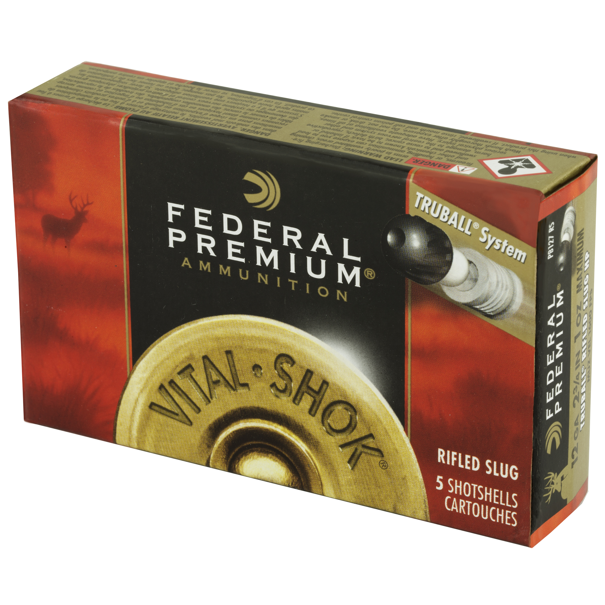Federal Prm 12ga 2.75" Rifled Slug - Image 4