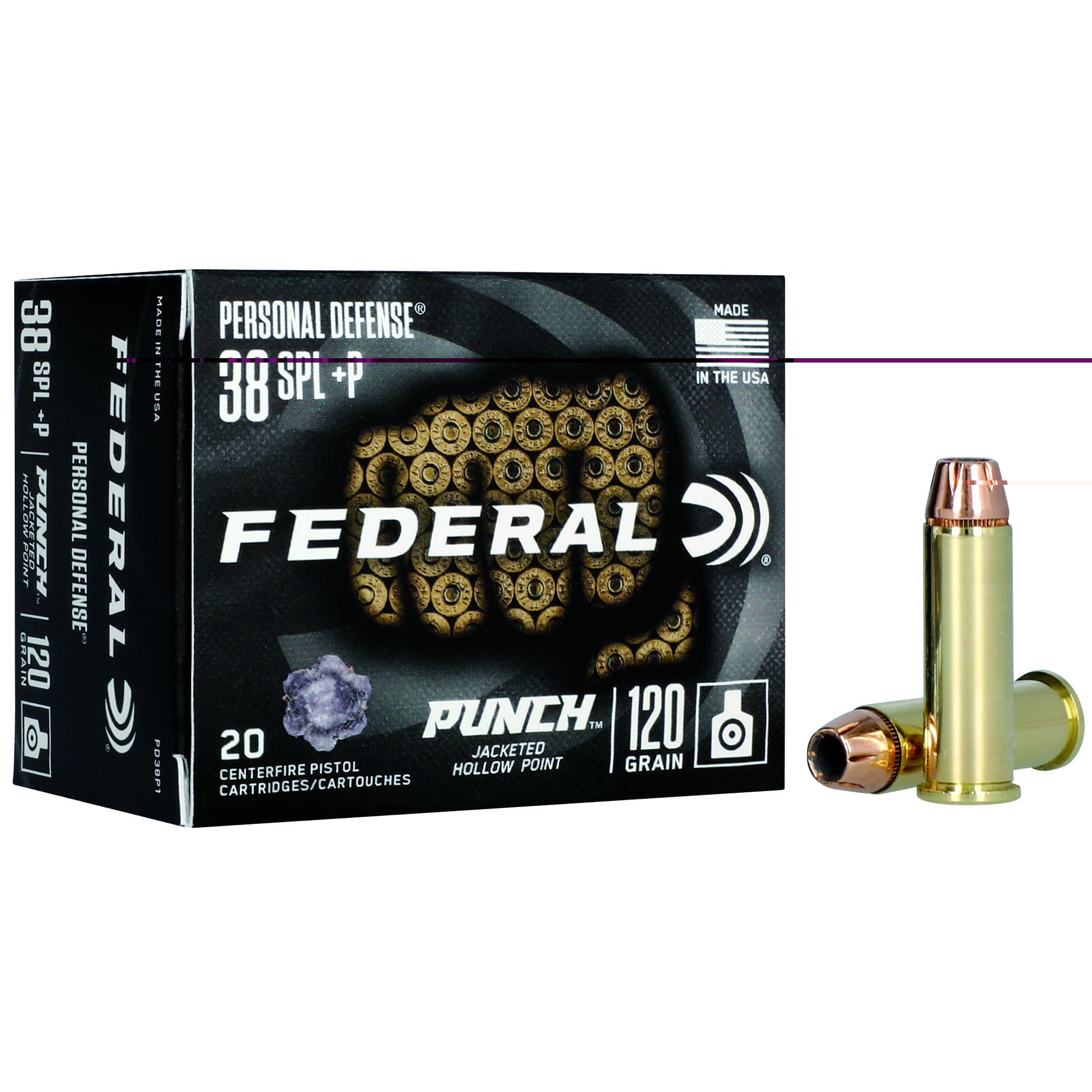 Federal Punch 38 Special 120gr JHP