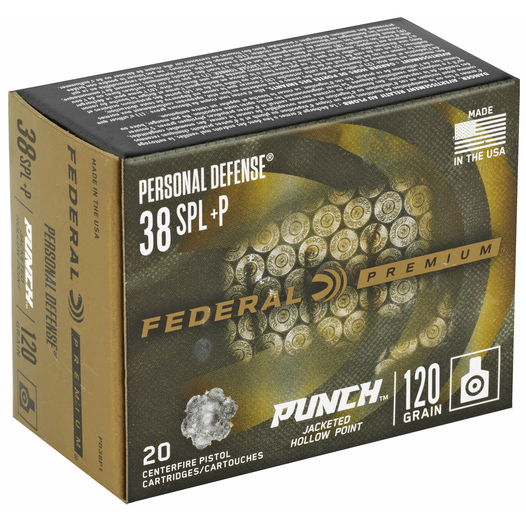 Federal Punch 38 Special 120gr JHP - Image 2