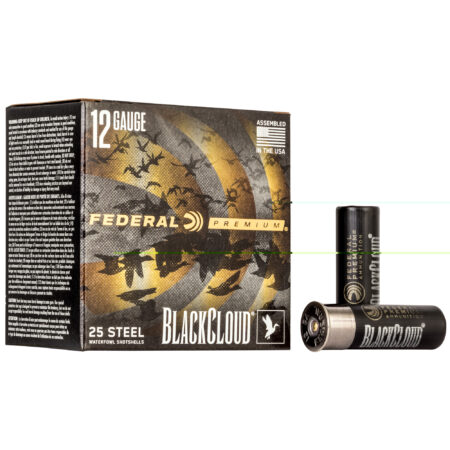 Federal Blk Cloud 12ga 3" #2
