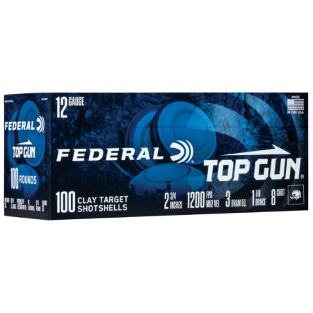 Federal Top Gun 12ga 2.75" #8 100-200