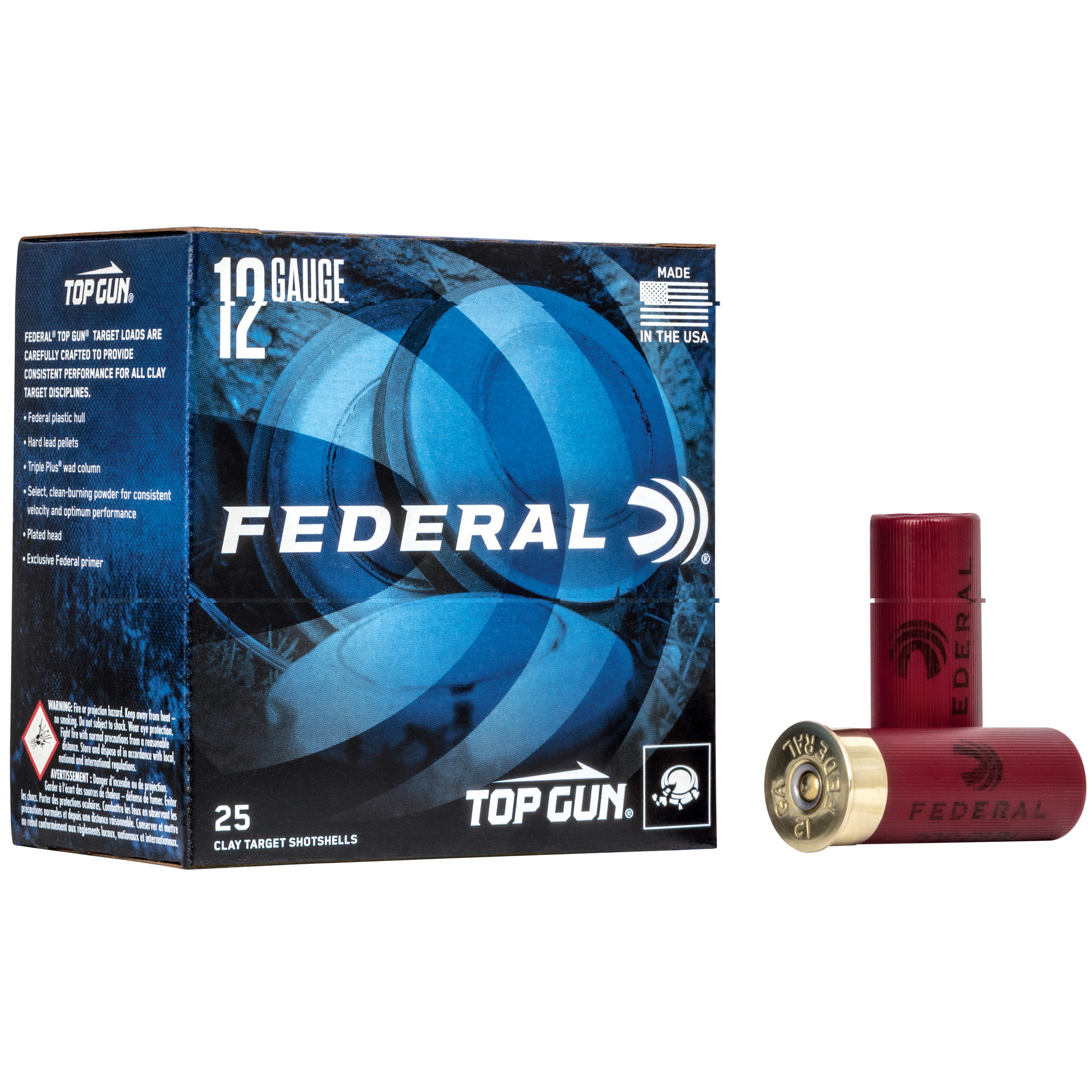 Federal Top Gun 12ga 2.75" #8