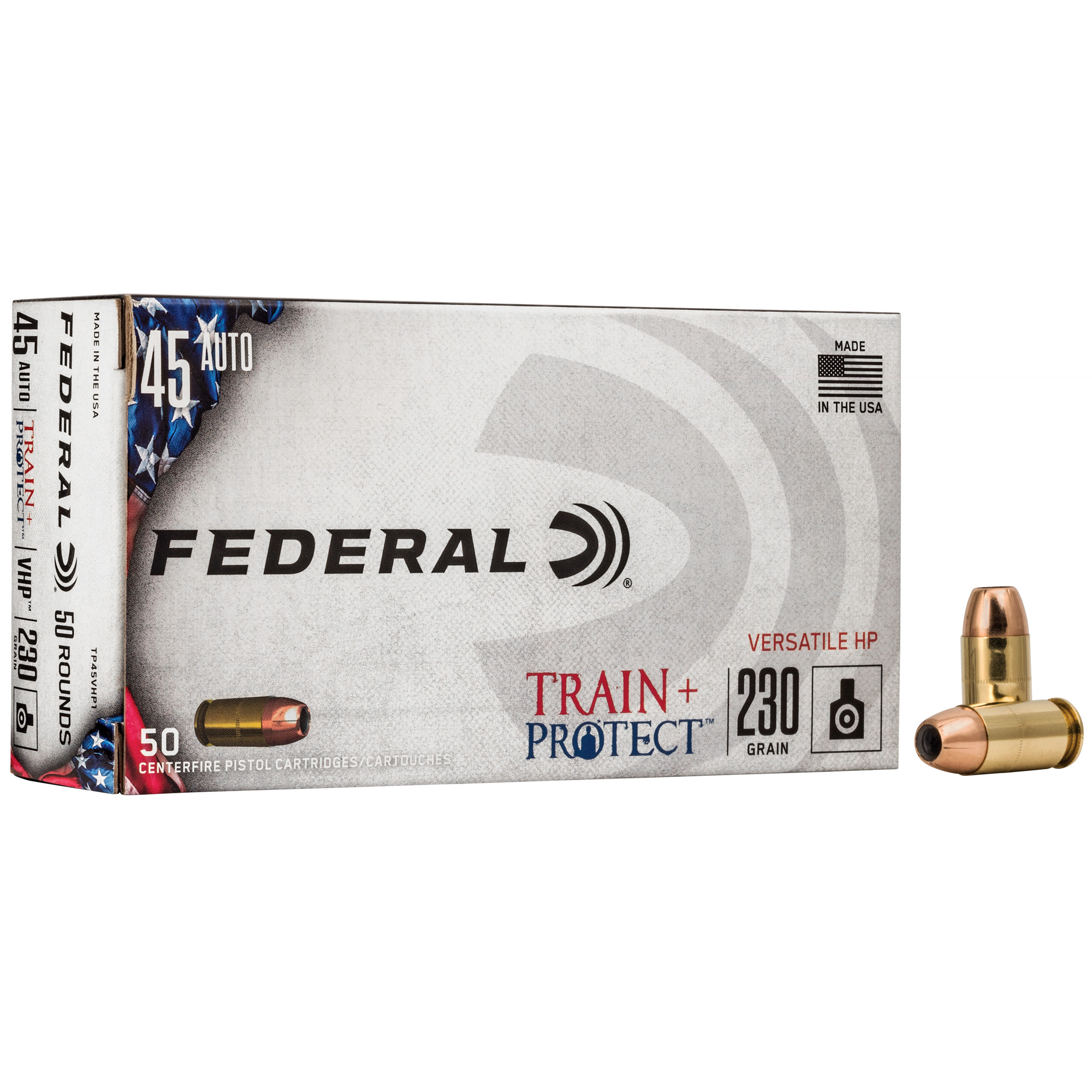 Federal Train-protct 45 ACP 230gr Vhp 50