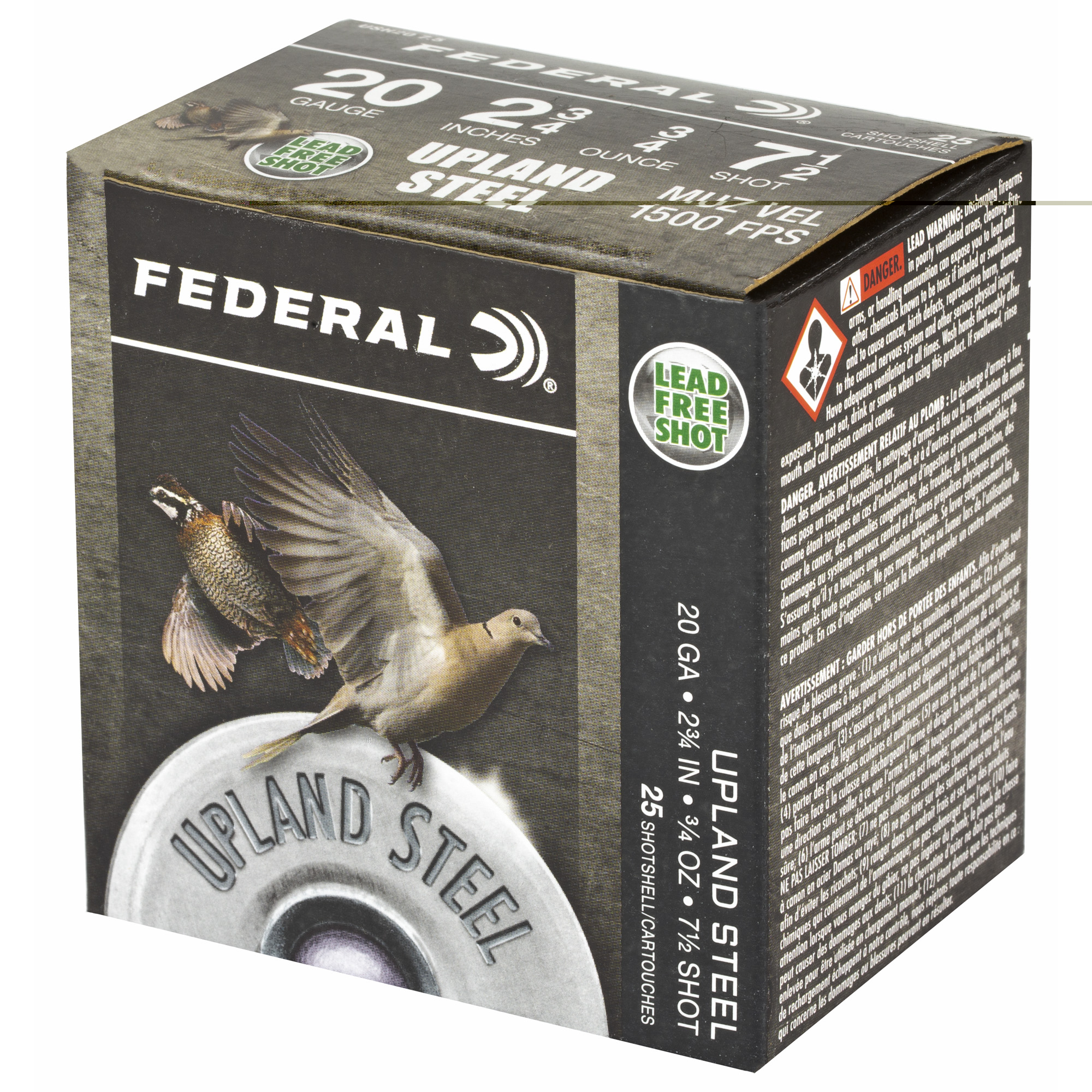 Federal Uplnd Stl 20ga 2.75" #7.5 - Image 2