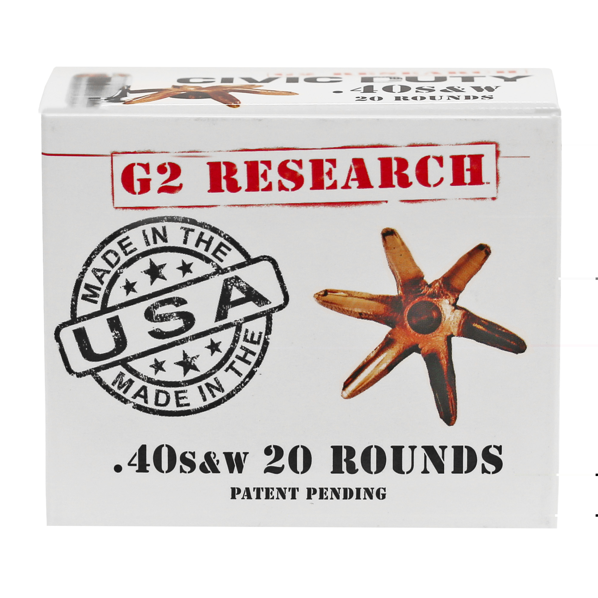 G2r Civic Duty 40 S&W 122gr