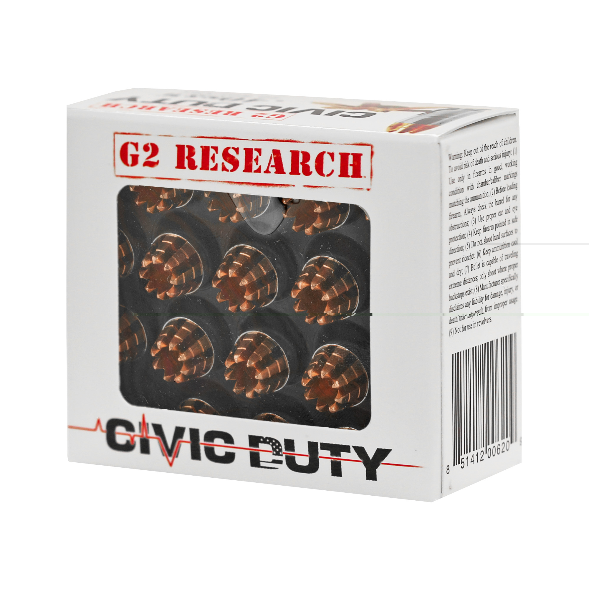 G2r Civic Duty 40 S&W 122gr - Image 3