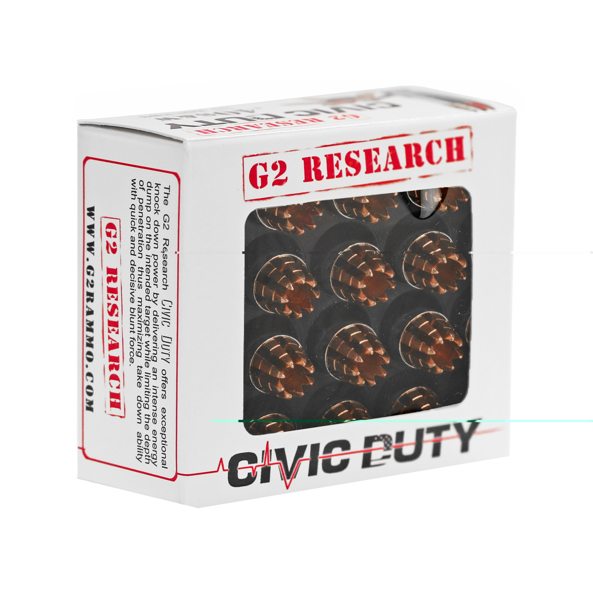 G2r Civic Duty 40 S&W 122gr - Image 2