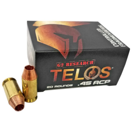 G2r Telos 45 ACP 160gr