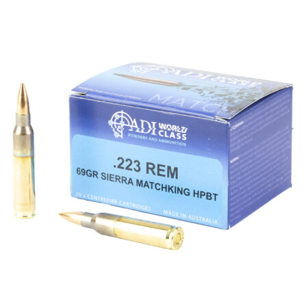 Adi 223 Remington 69gr Sierra Mking