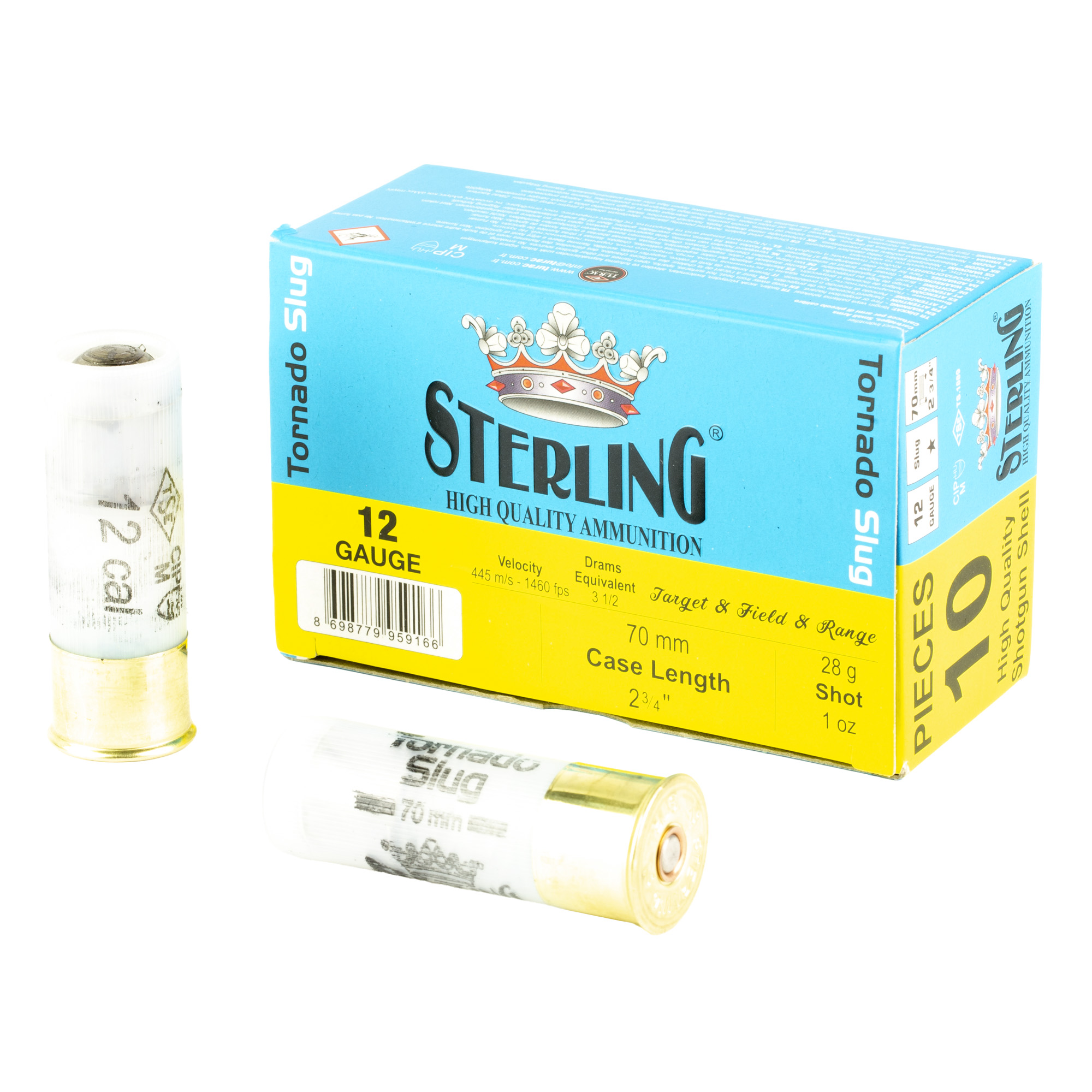 Sterling Bg 12ga 2.75" Slug