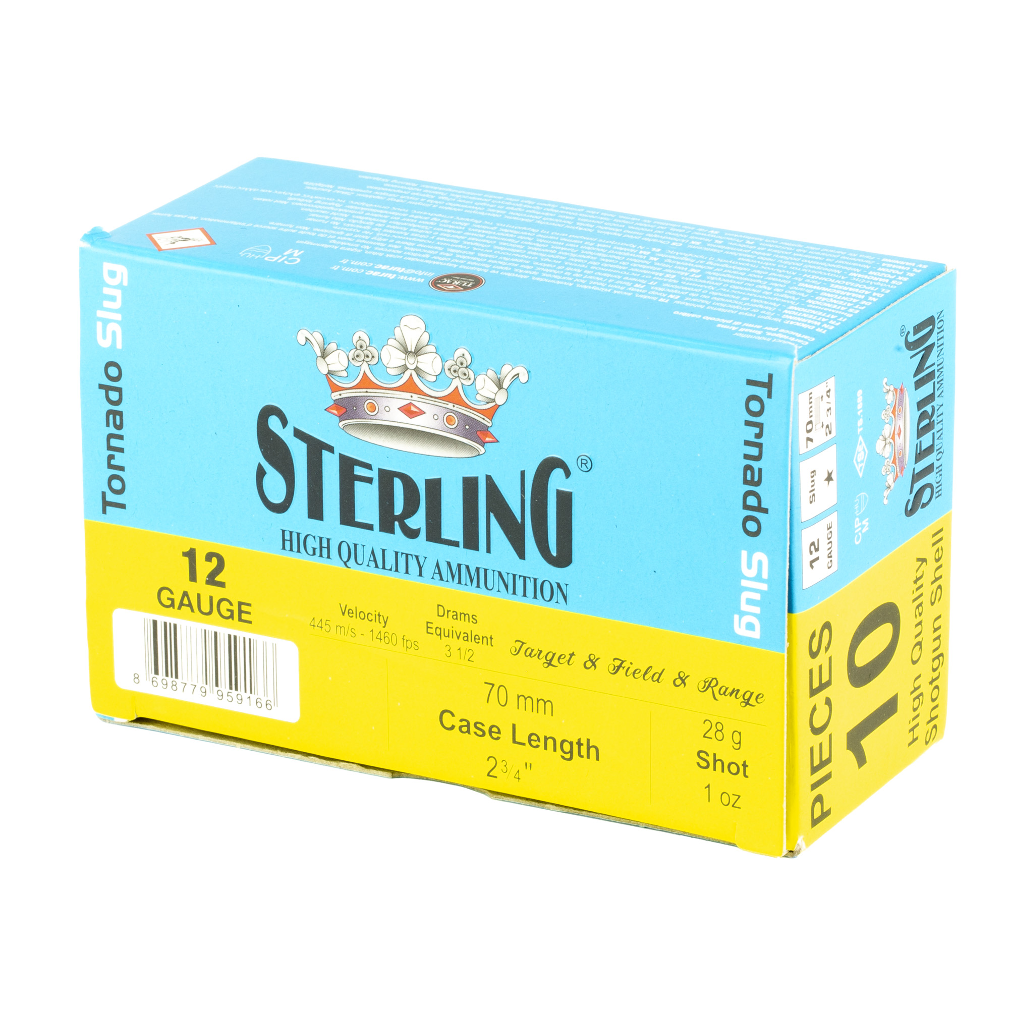 Sterling Bg 12ga 2.75" Slug - Image 3