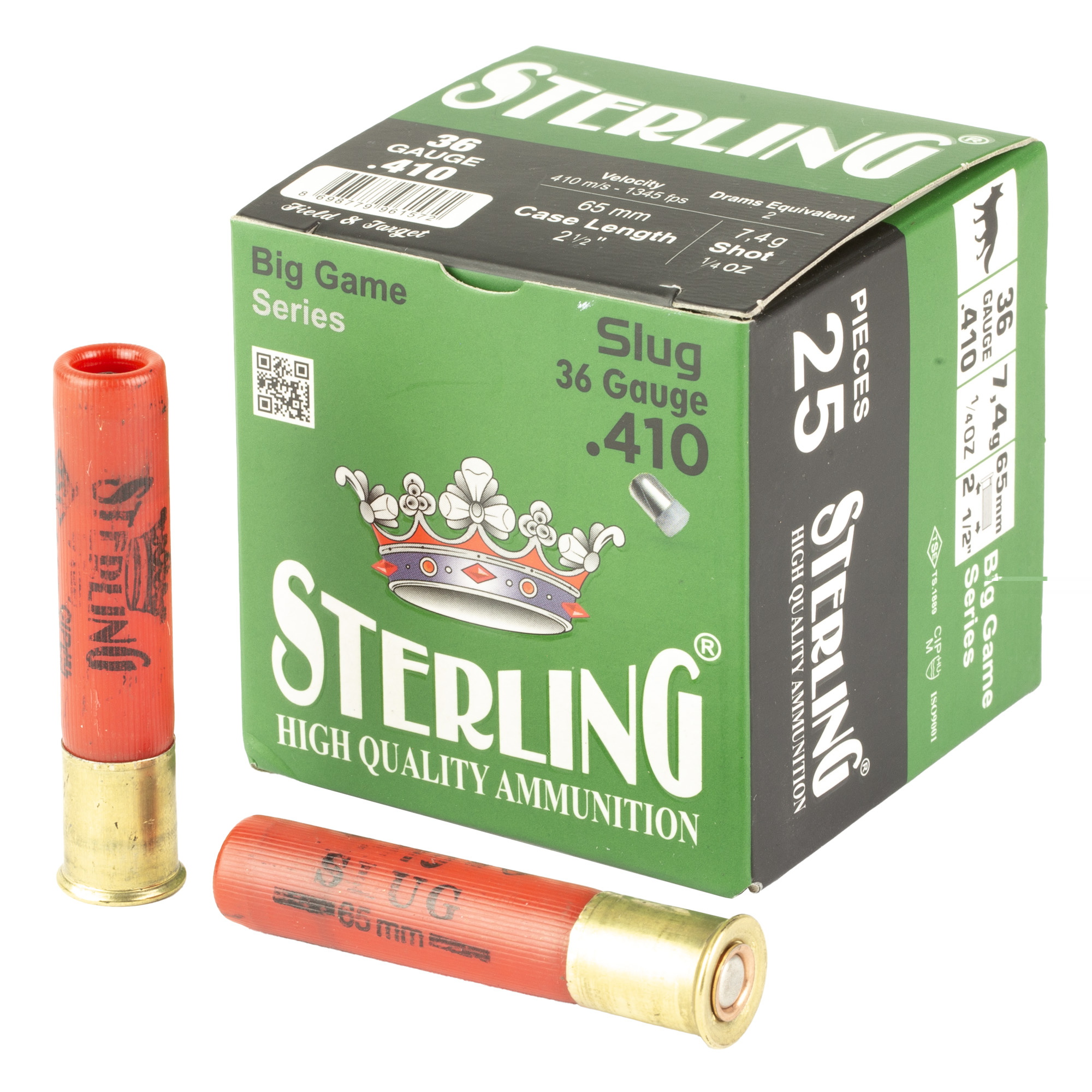 Sterling Big Game 410 Slug 20