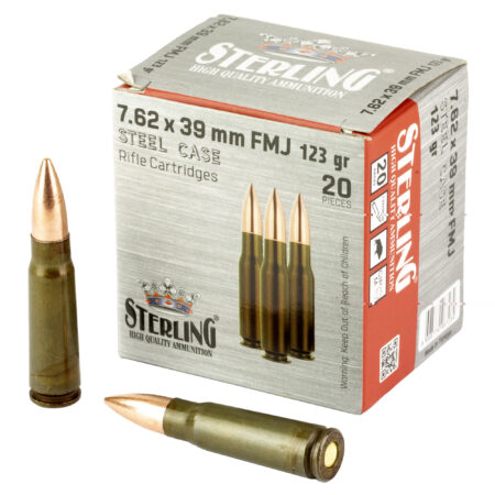 Sterling Sc 762x39 123gr FMJ