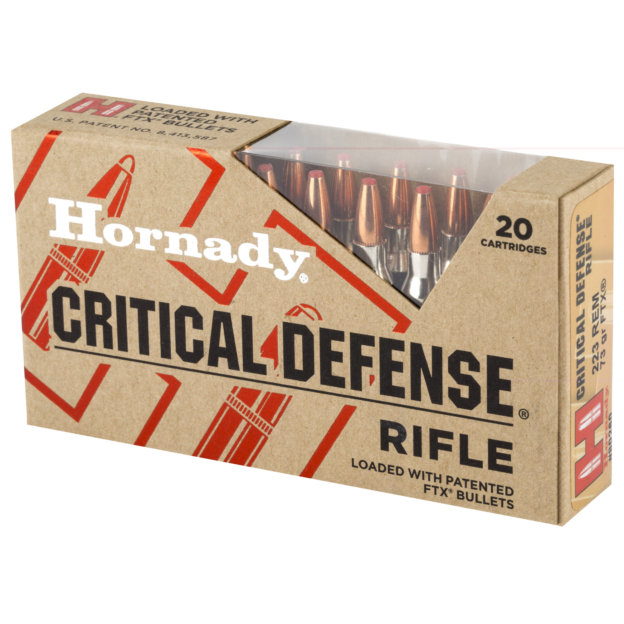 Hornady Cd 223 Remington 73gr Ftx - Image 2