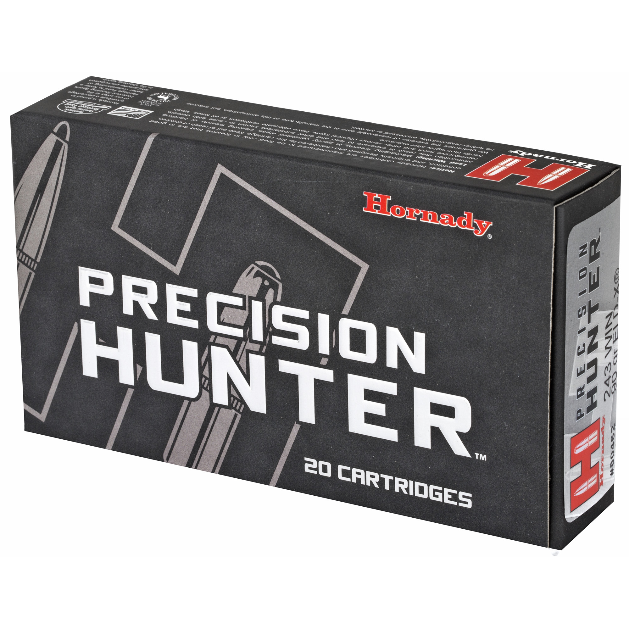Hornady Ph 243 Winchester 90gr Eld-x - Image 2