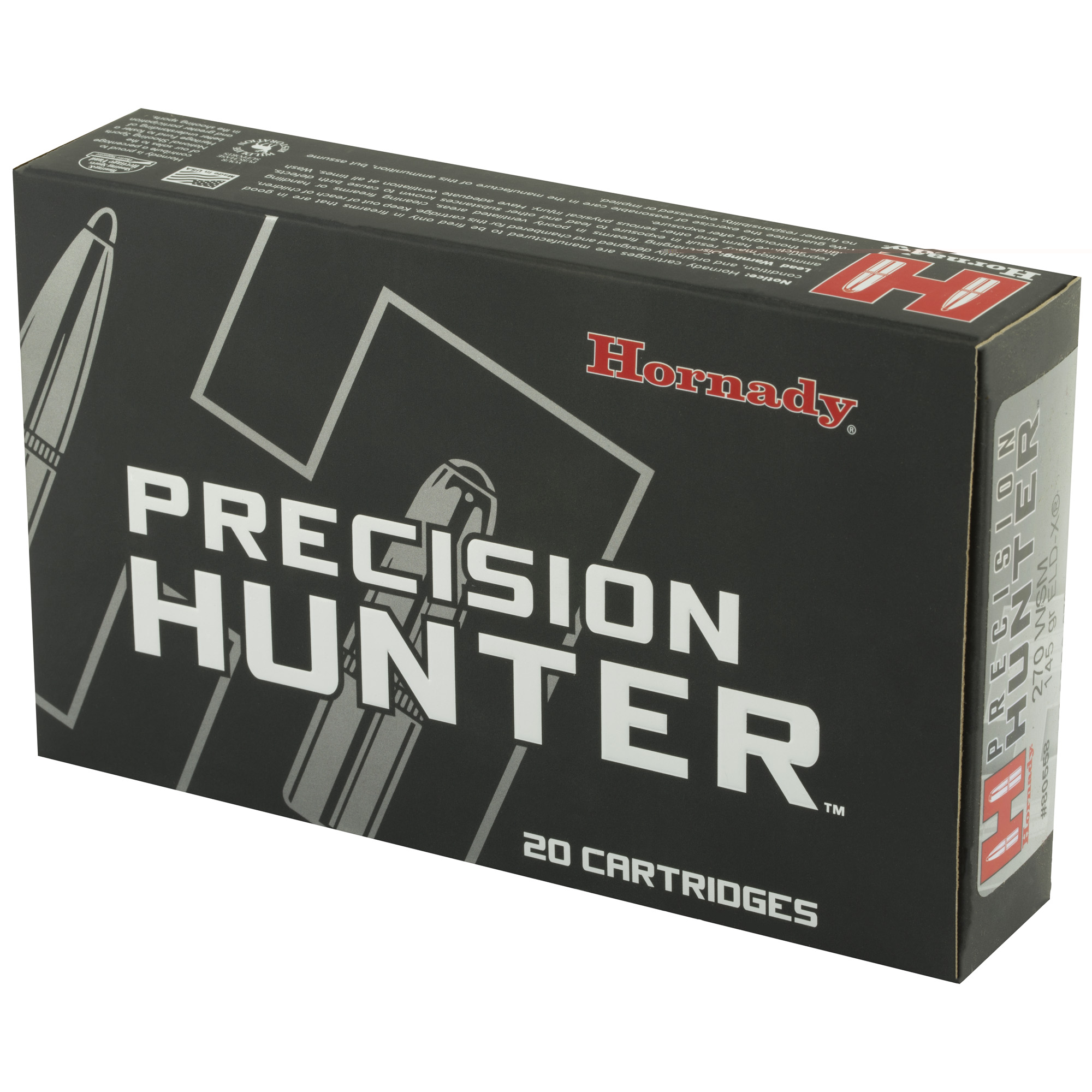 Hornady Ph 270 WSM 145gr Eld-x - Image 2