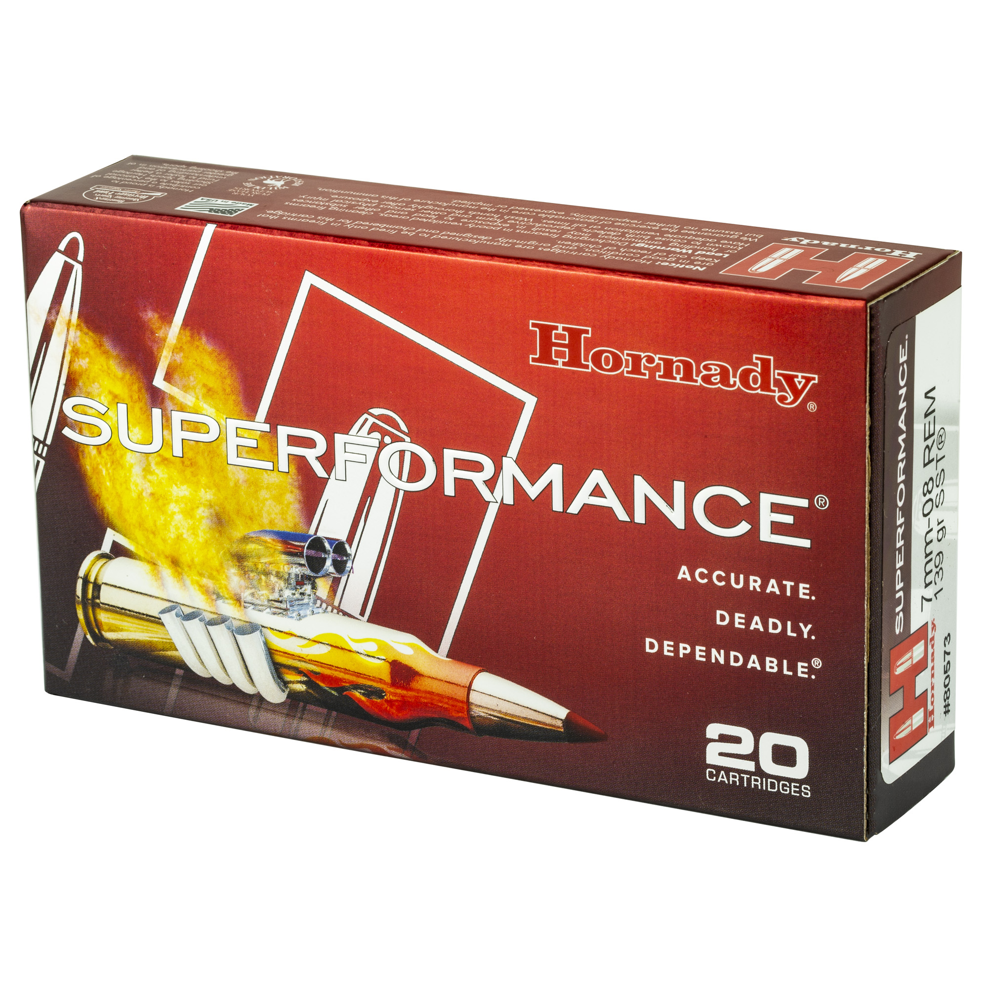 Hornady Sf 7mm-08 139gr Sst - Image 2