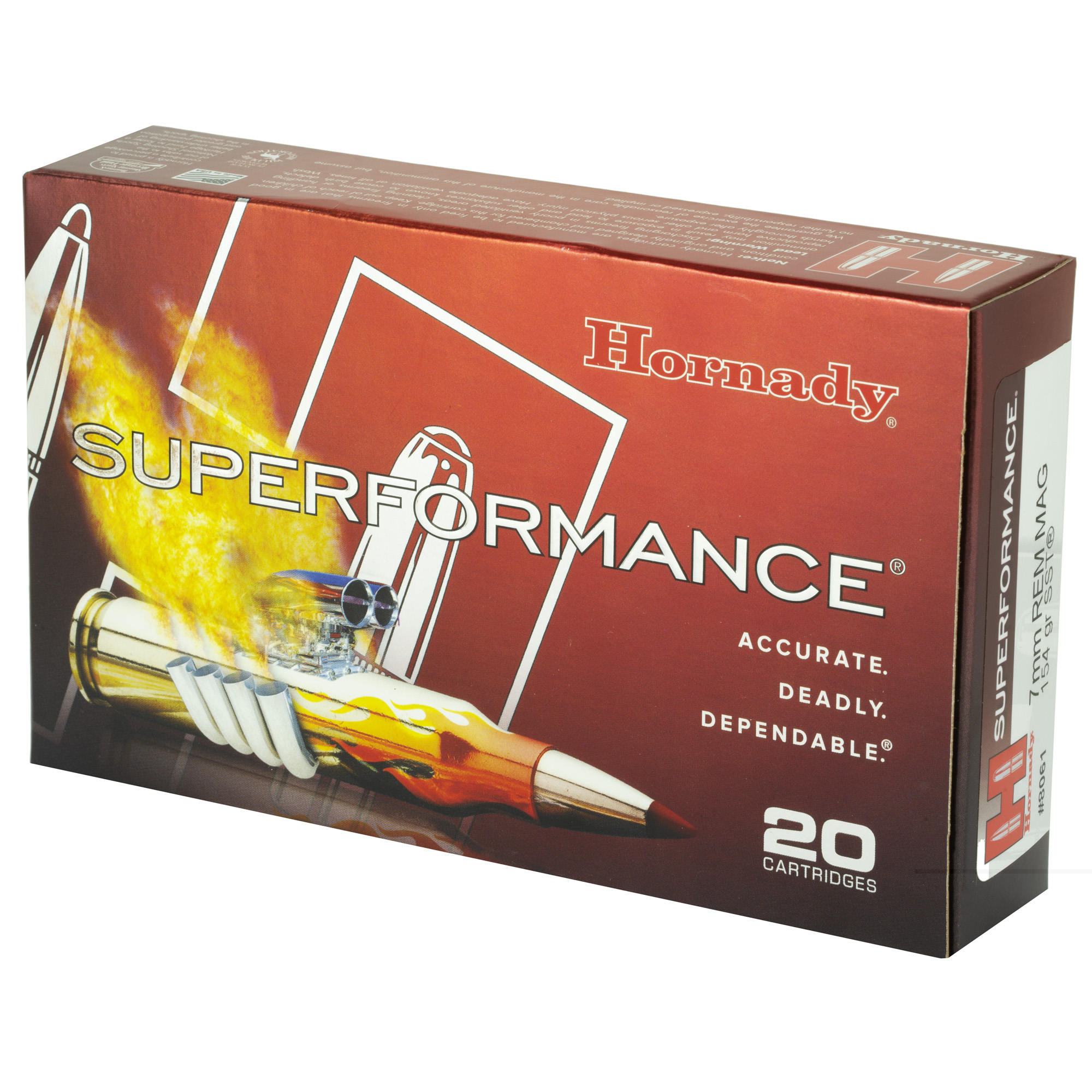 Hornady Sf 7mmRemington 154gr Sst - Image 4