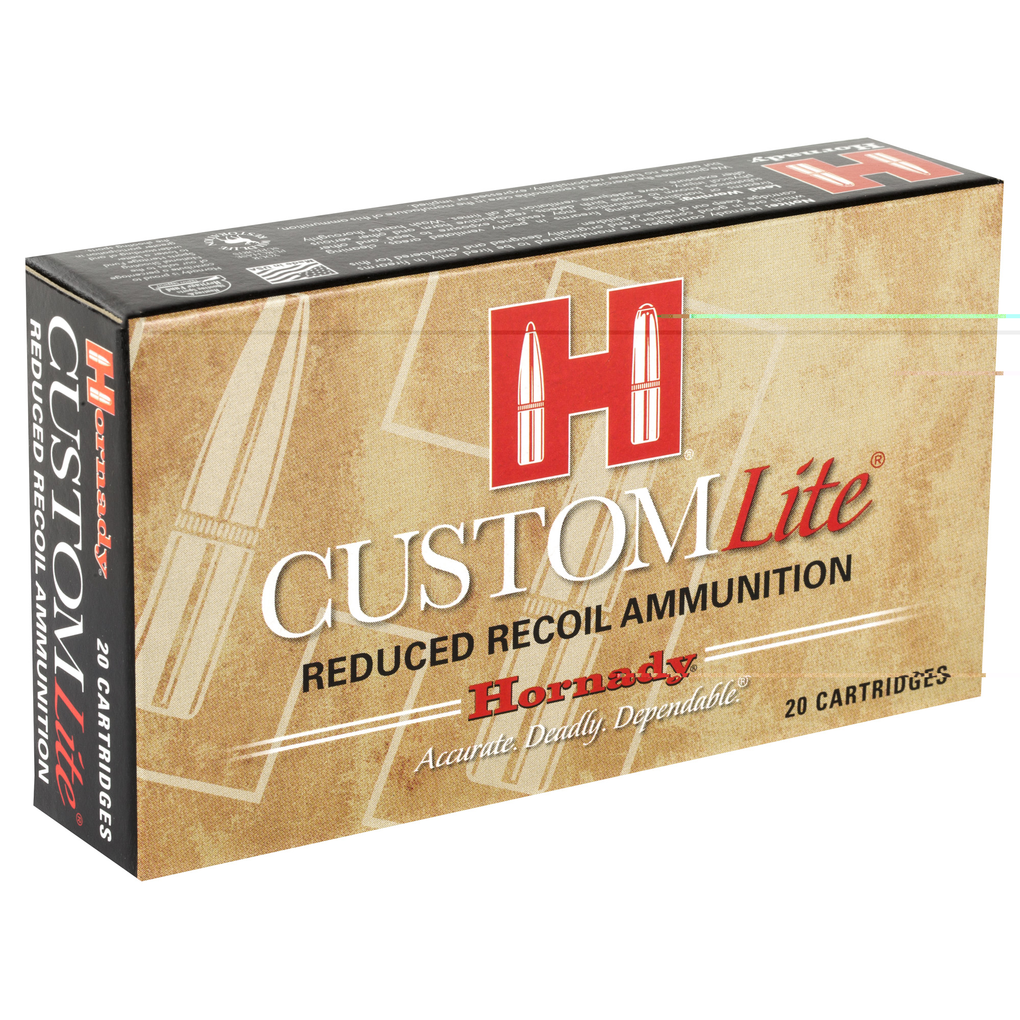 Hornady Cl 308 Winchester 125gr Sst Lt - Image 2