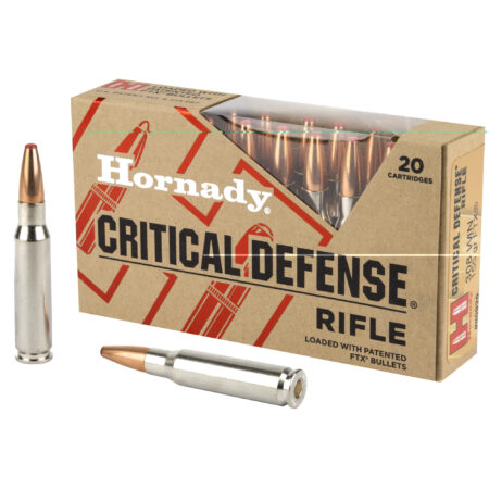 Hornady Cd 308 Winchester 155gr Ftx
