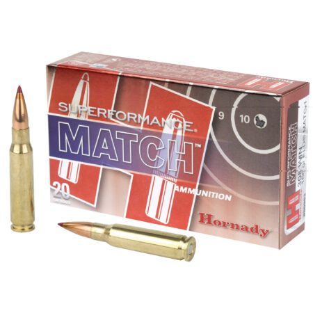Hornady Spf Mt 308 Winchester 168gr Eld