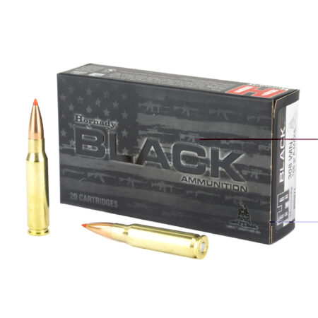 Hornady Black 308 Winchester 168gr Amax