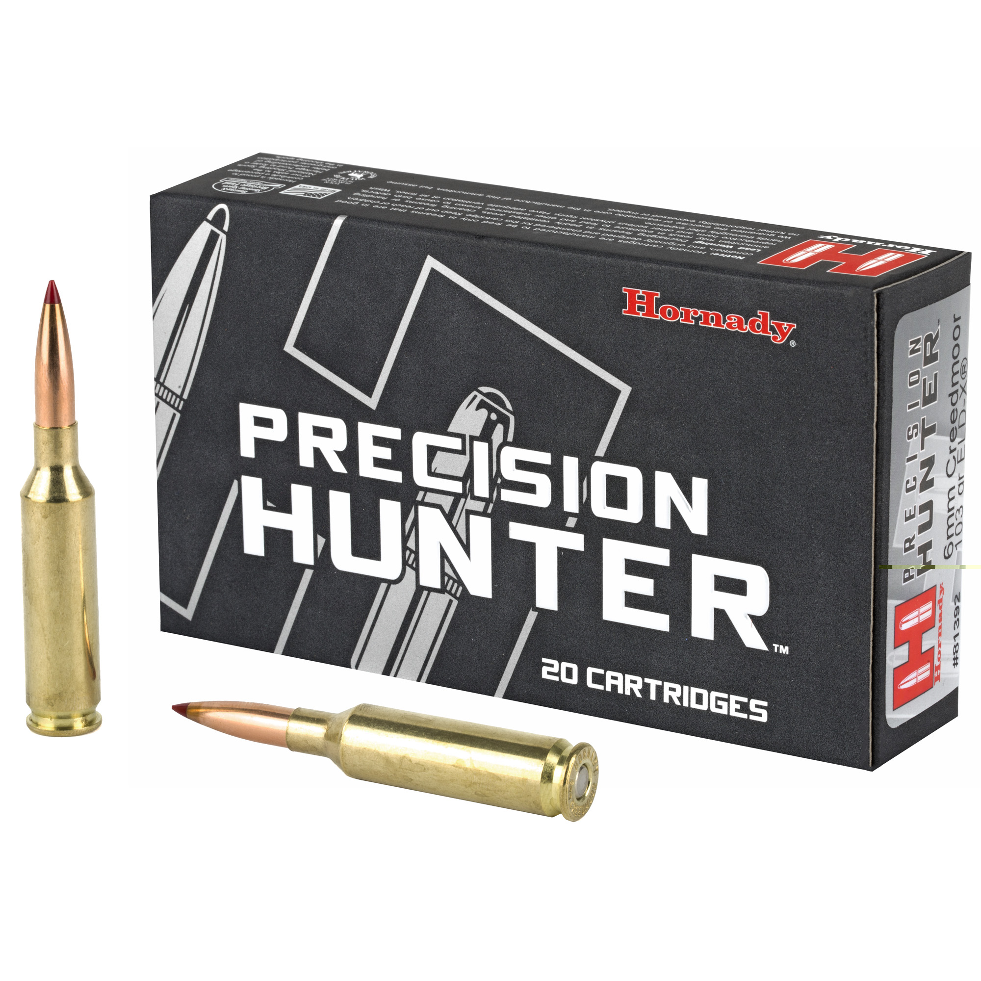 Hornady Ph 6mm Cred 103gr Eld-x