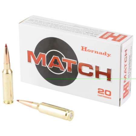 Hornady Mtch 25creed 134gr Eldm