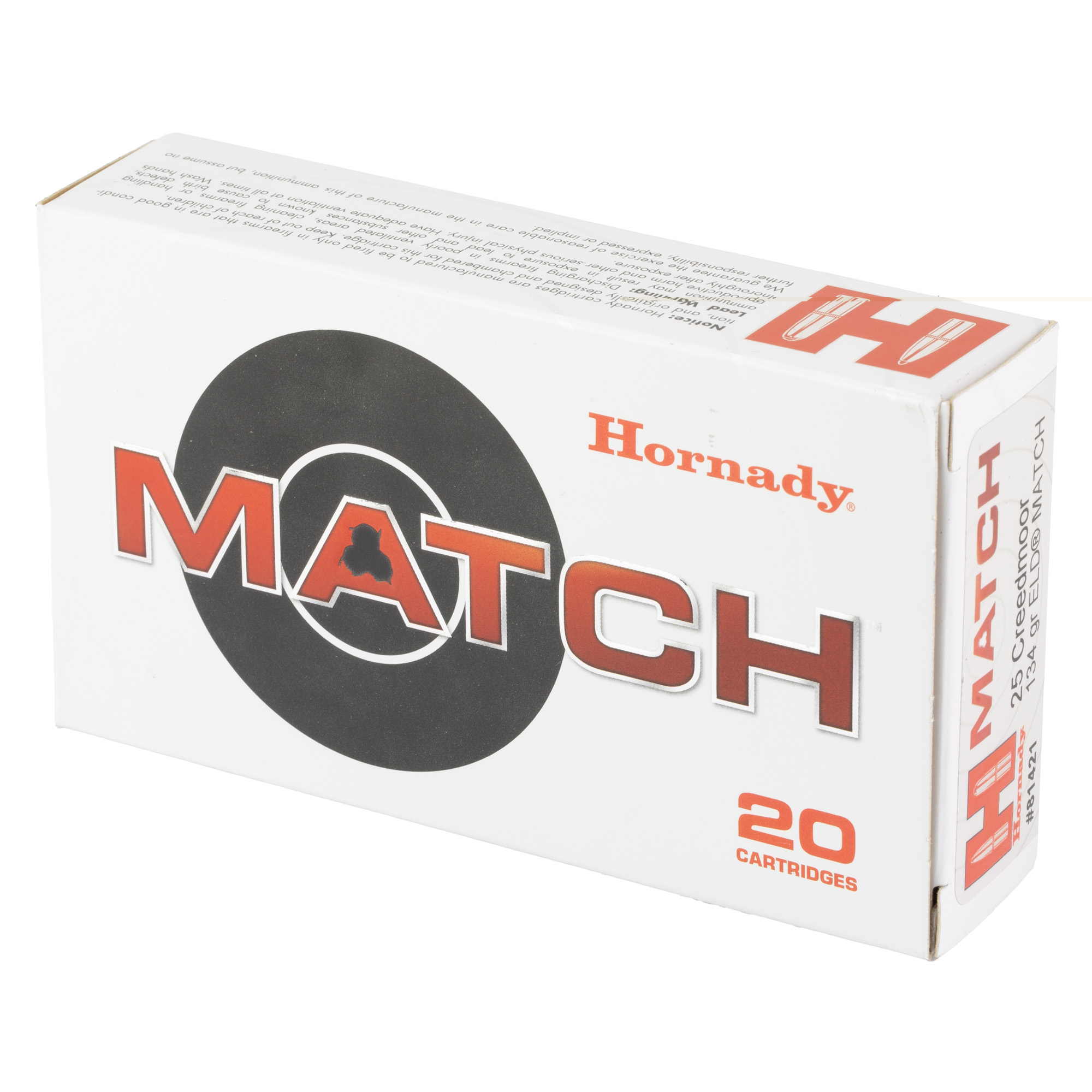Hornady Mtch 25creed 134gr Eldm - Image 3