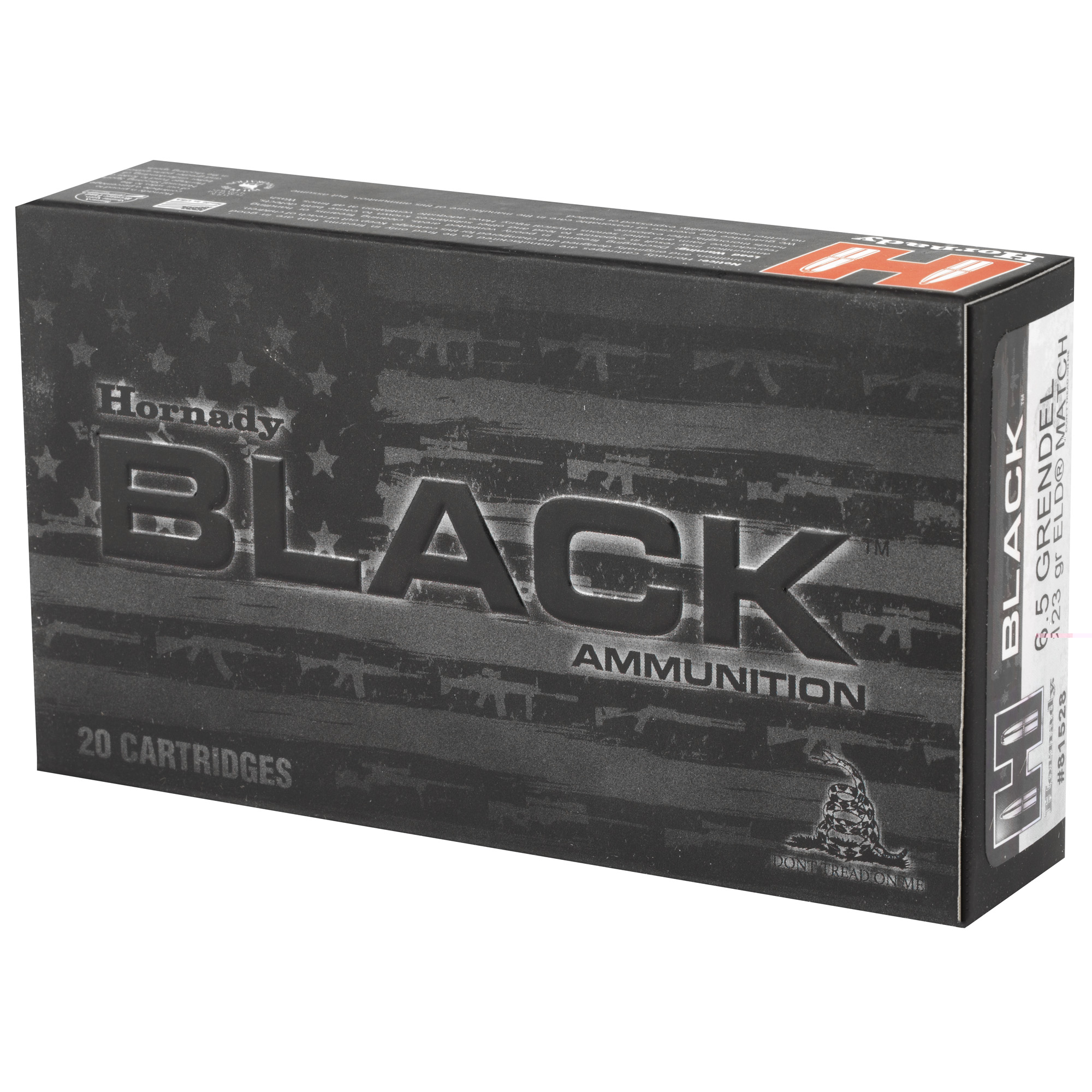 Hornady Black 6.5gren 123gr Eld - Image 2