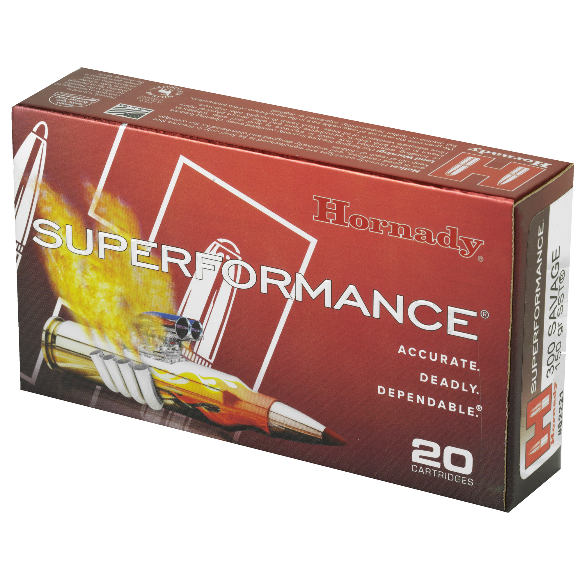 Hornady Sf 300 Savageage 150gr Sst - Image 4