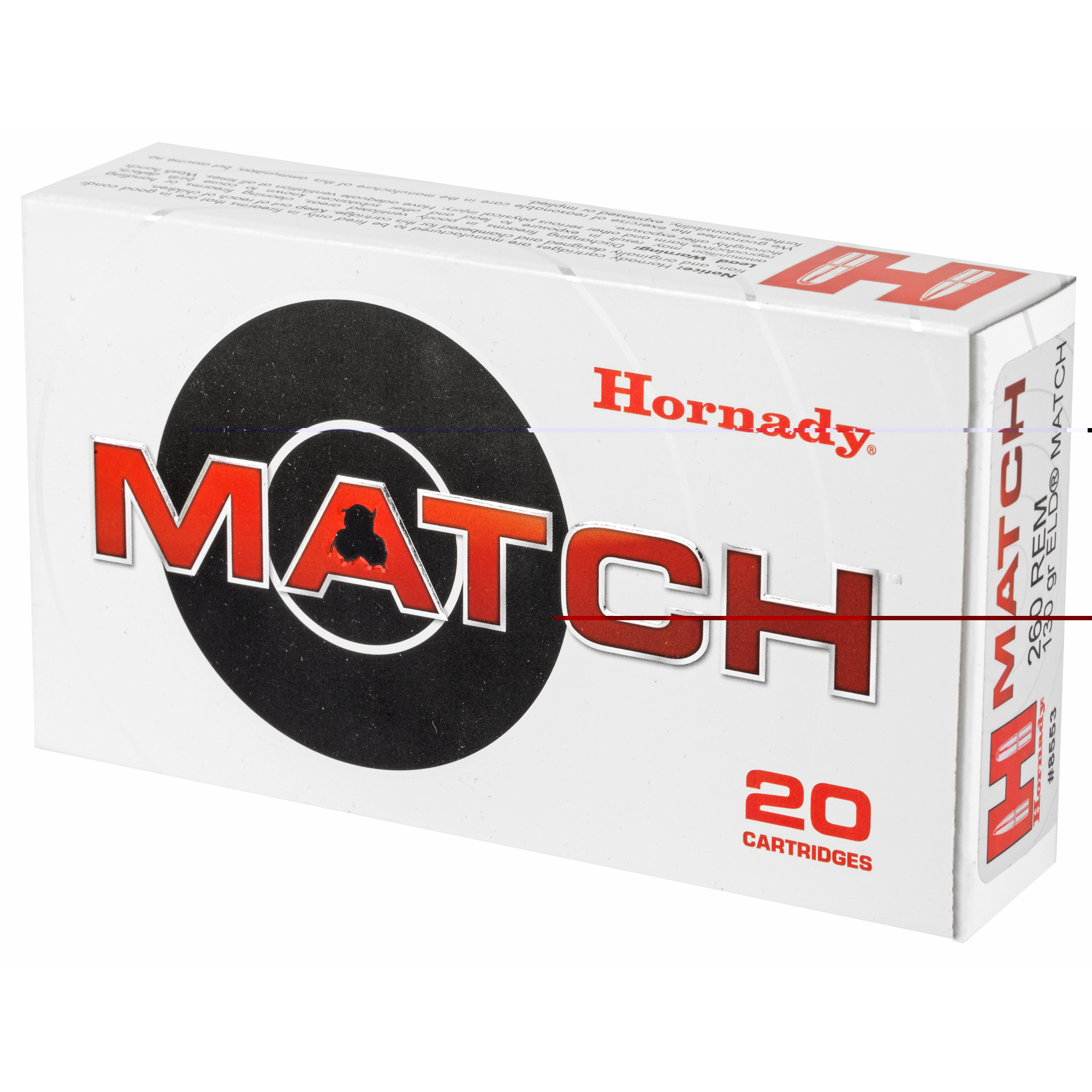 Hornady 260 Remington 130gr Eld-m - Image 4