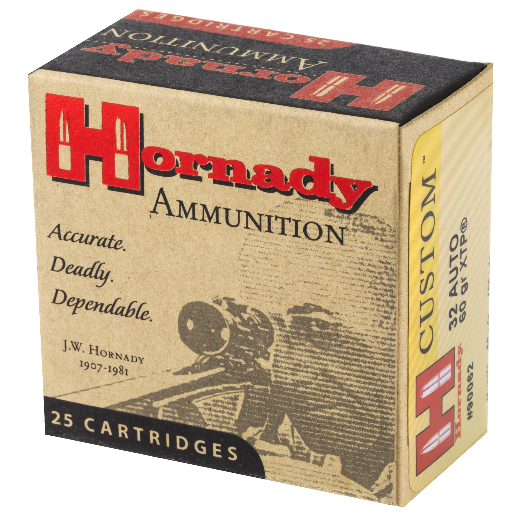 Hornady 32 ACP 60gr JHP-xtp - Image 3